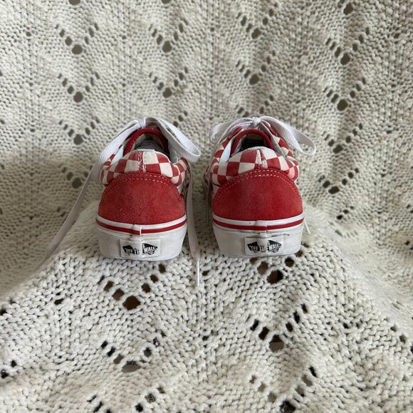 Vans Old Skool red checkered sneakers - Picture 6 of 9